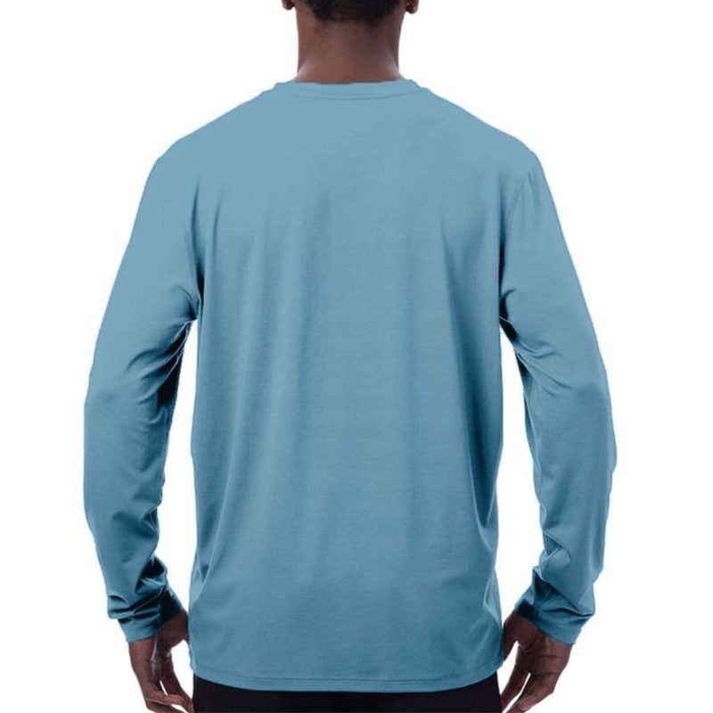 Men's Cooling Crew Neck Long Sleeve T-Shirt - Image 34