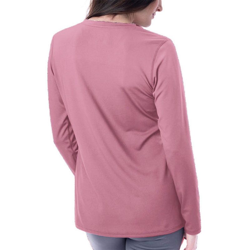 Women's Cooling V-Neck Long Sleeve T-Shirt - Image 29