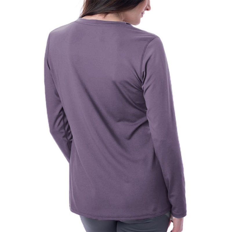 Women's Cooling V-Neck Long Sleeve T-Shirt - Image 33