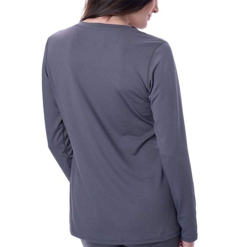 Women's Cooling V-Neck Long Sleeve T-Shirt - Image 21