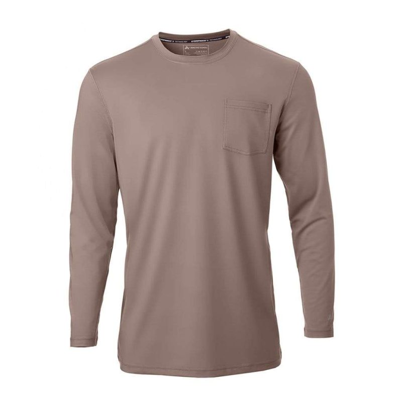 Men's Cooling Pocket Workwear Long Sleeve T-Shirt - Image 16