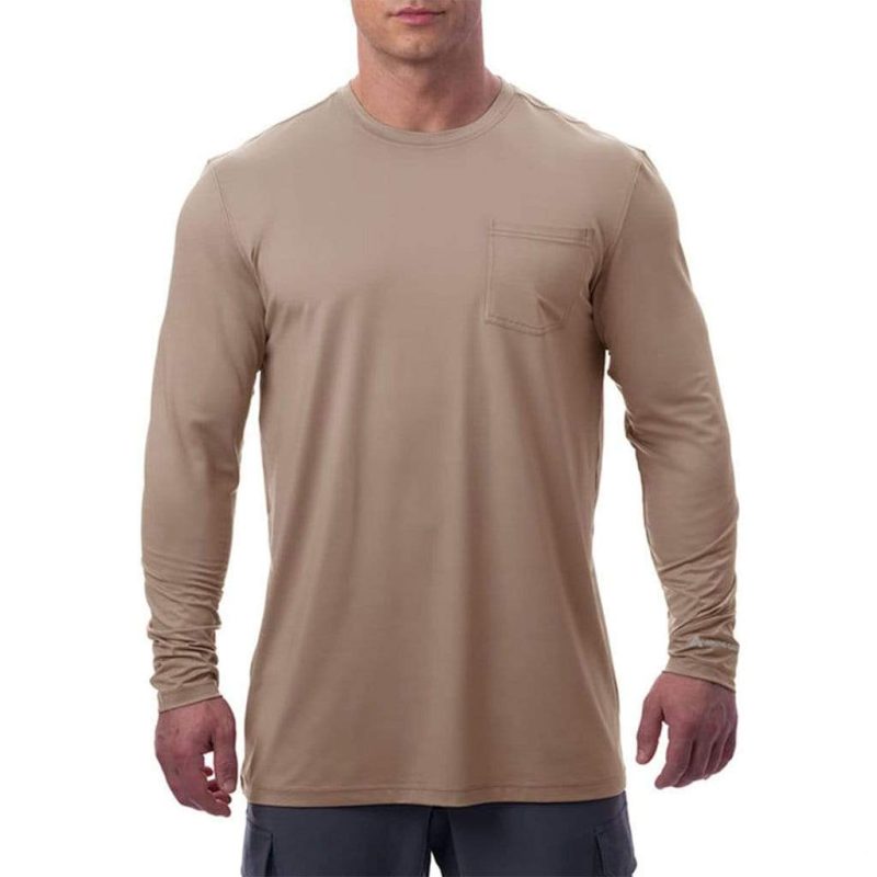 Men's Cooling Pocket Workwear Long Sleeve T-Shirt - Image 13