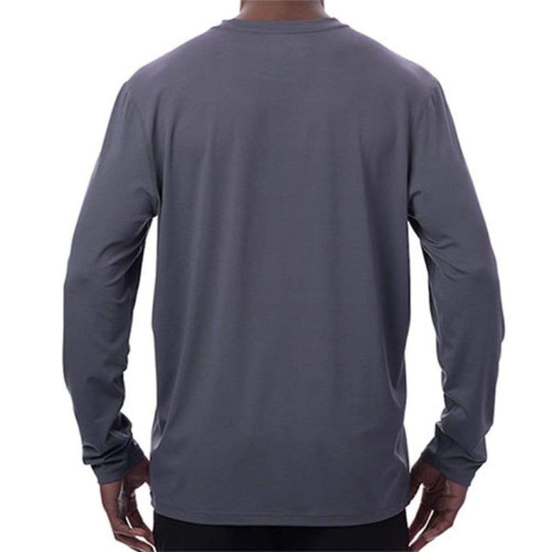 Men's Cooling Crew Neck Long Sleeve T-Shirt - Image 31