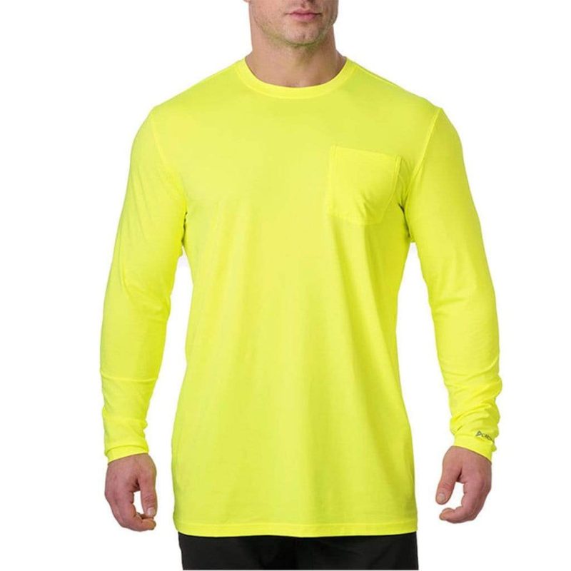 Men's Cooling Pocket Workwear Long Sleeve T-Shirt - Image 10