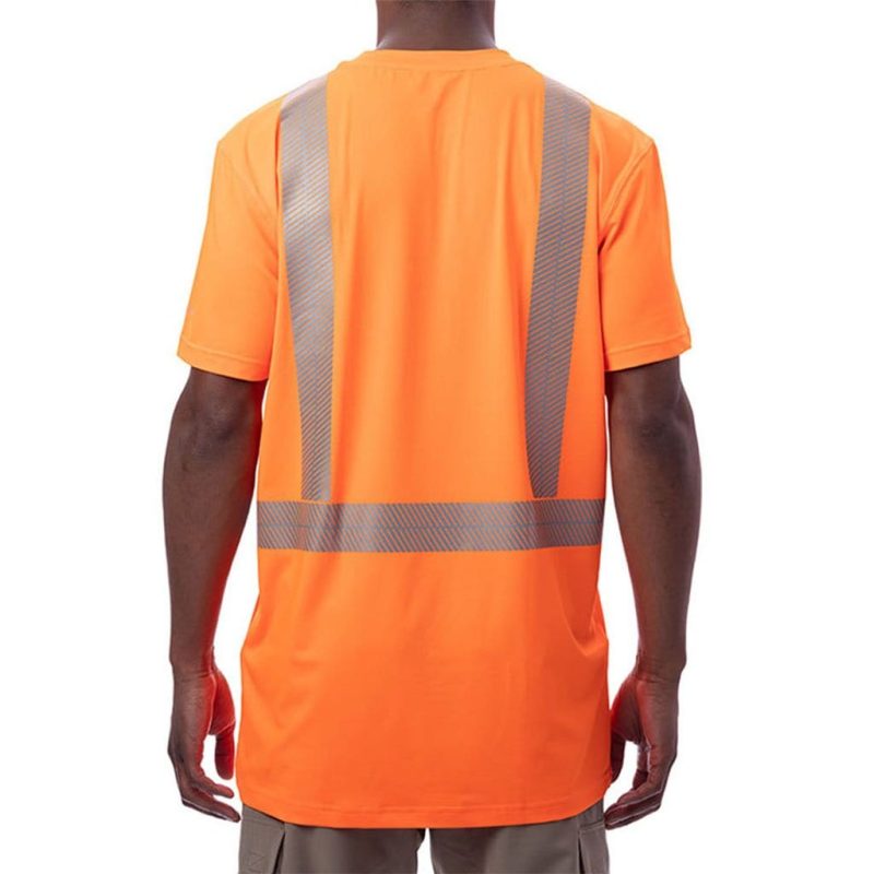 Men's Cooling Pocket Safety Workwear T-Shirt - CLOSEOUT - Image 3