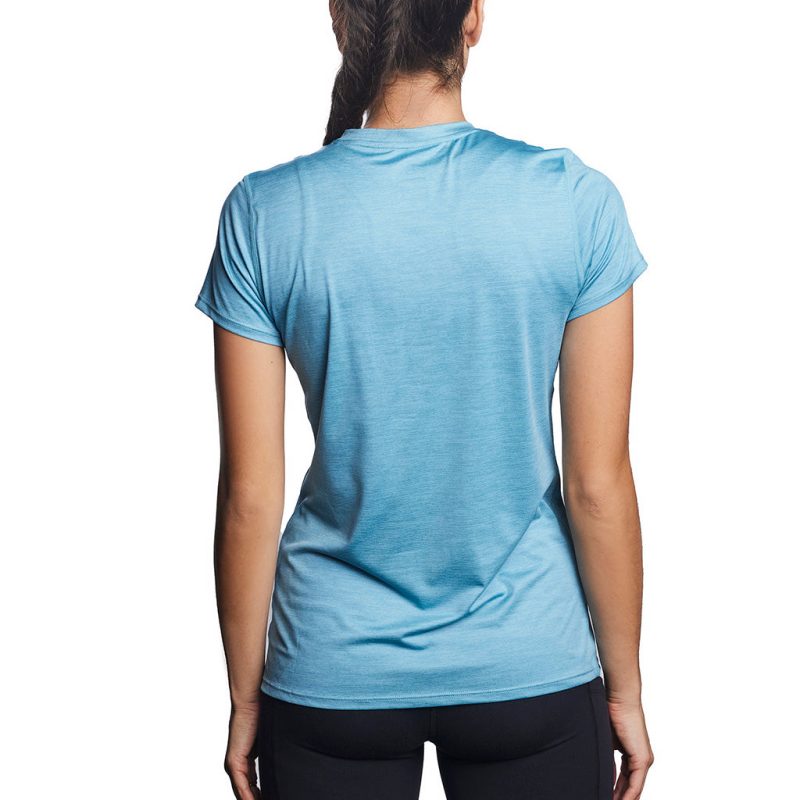 Women's Cooling V-Neck Short Sleeve T-Shirt - Image 46