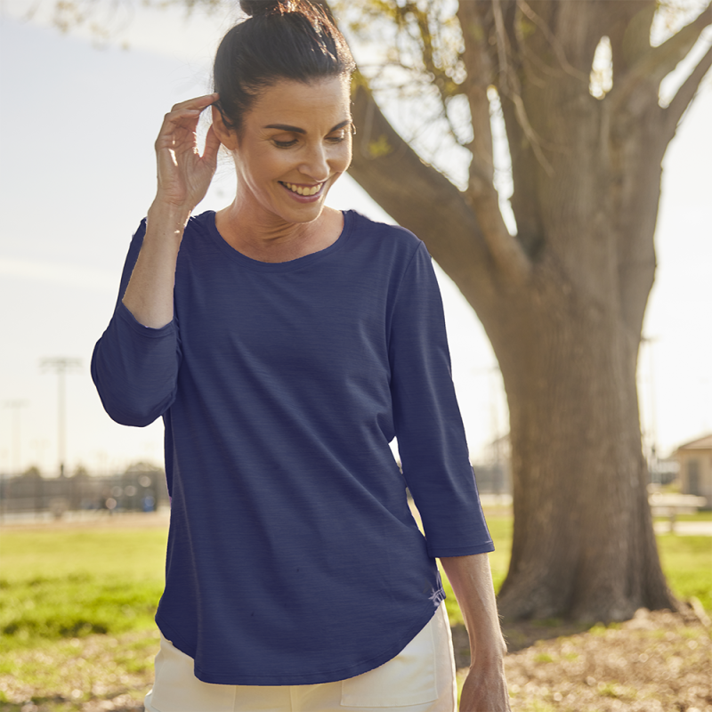 Women's Cooling 3/4 Sleeve T-Shirt - Image 72