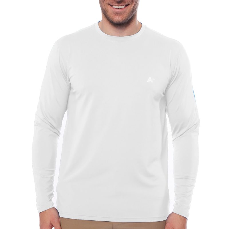 Men's Cooling Crew Neck Long Sleeve T-Shirt - Image 45