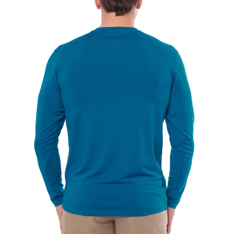 Men's Cooling Crew Neck Long Sleeve T-Shirt - Image 48