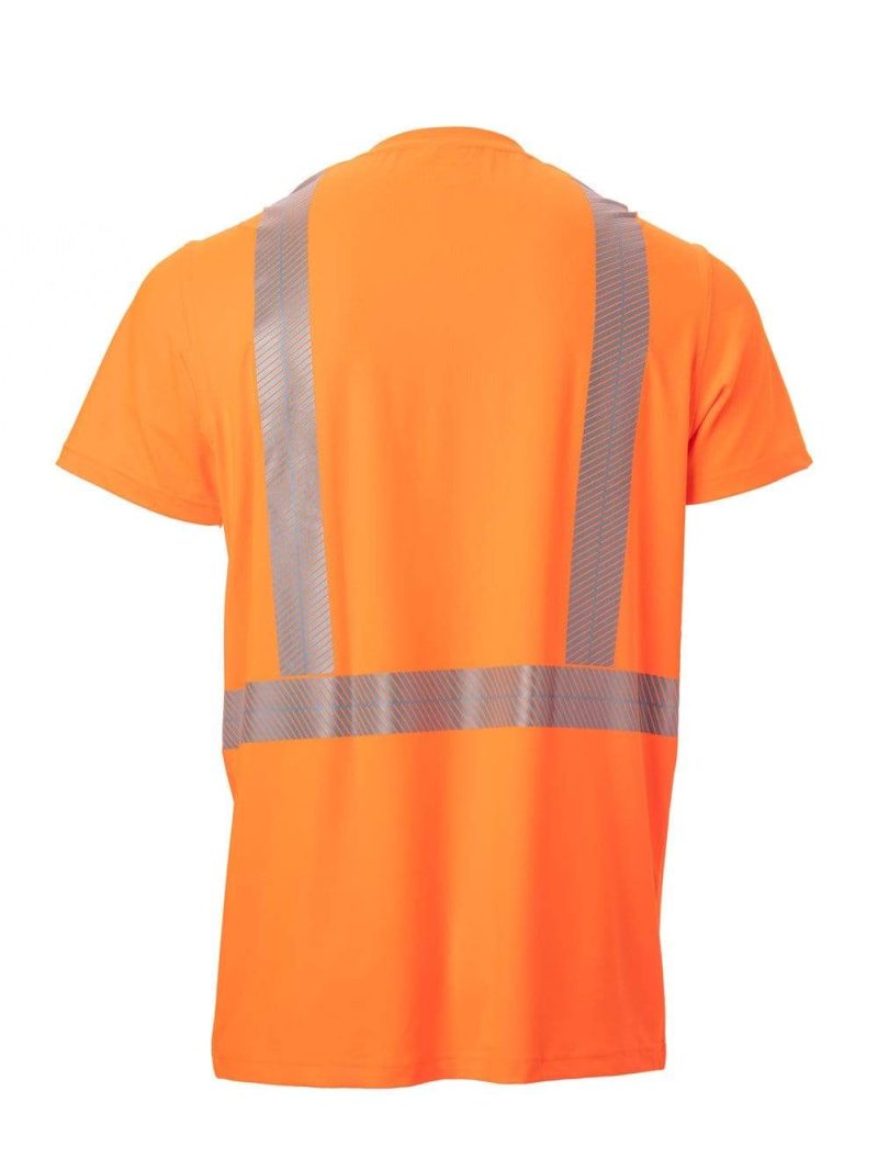 Men's Cooling Pocket Safety Workwear T-Shirt - CLOSEOUT - Image 4