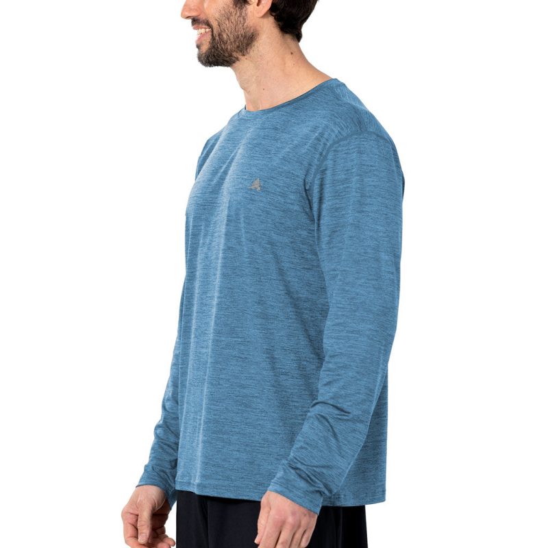 Men's Cooling Crew Neck Long Sleeve T-Shirt - Image 23