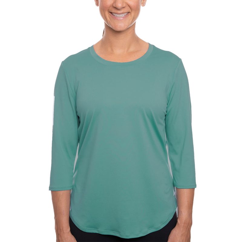 Women's Cooling 3/4 Sleeve T-Shirt - Image 9