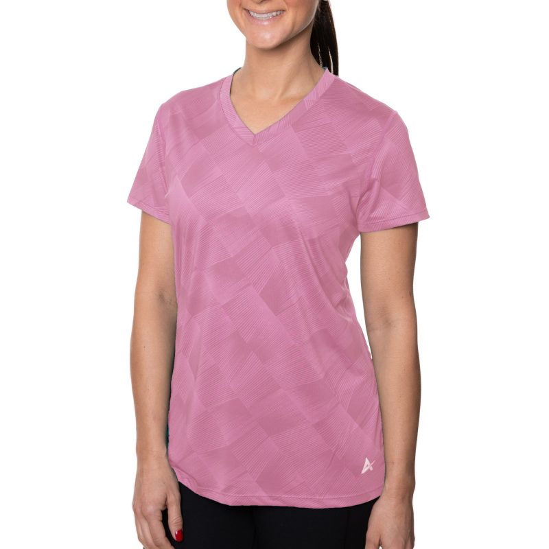 Women's Cooling V-Neck Short Sleeve T-Shirt - Image 6