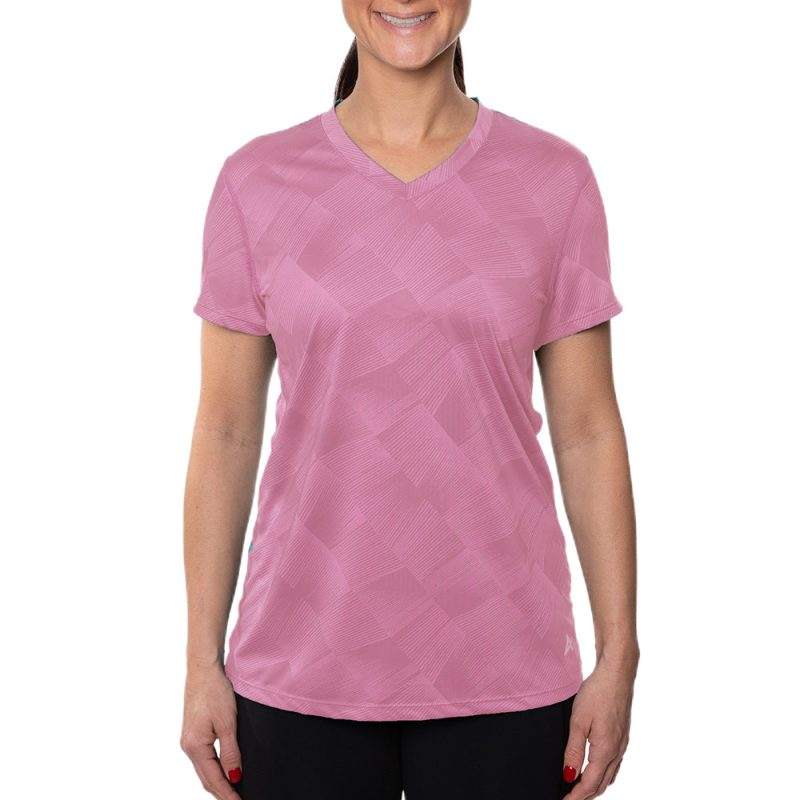 Women's Cooling V-Neck Short Sleeve T-Shirt - Image 5