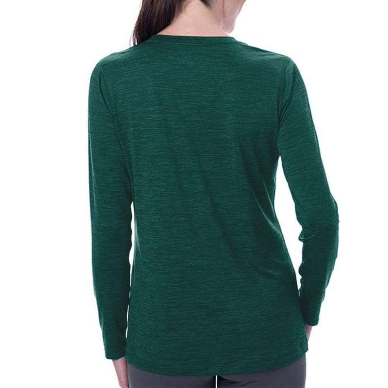 Women's Cooling V-Neck Long Sleeve T-Shirt - Image 16