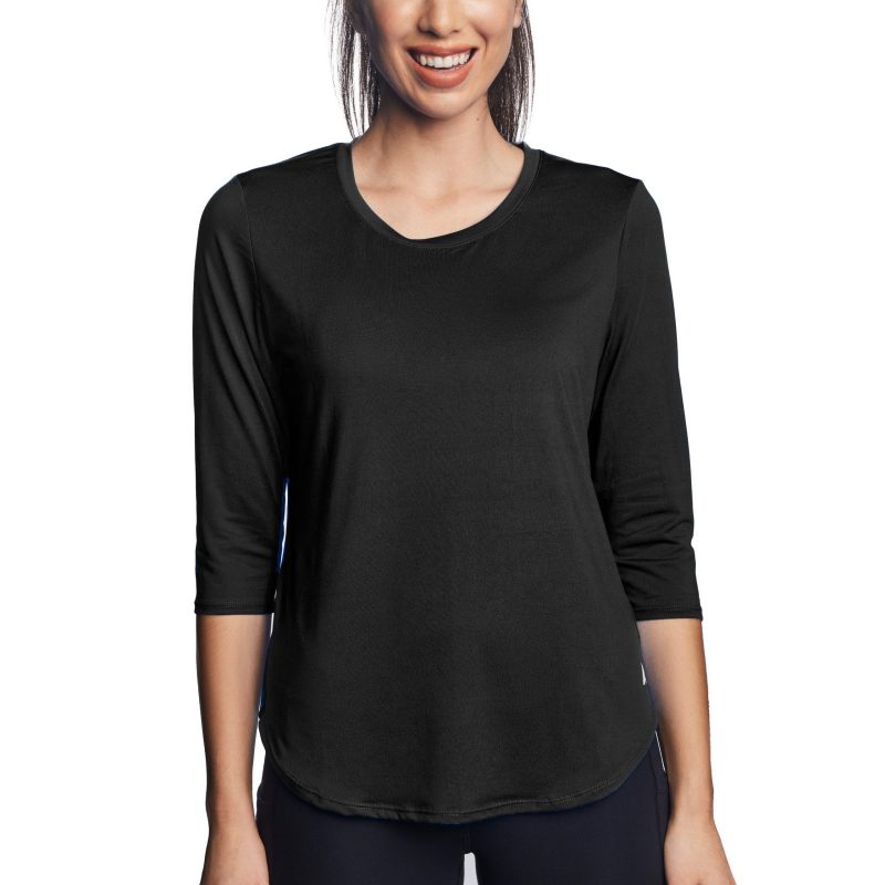 Women's Cooling 3/4 Sleeve T-Shirt - Image 48