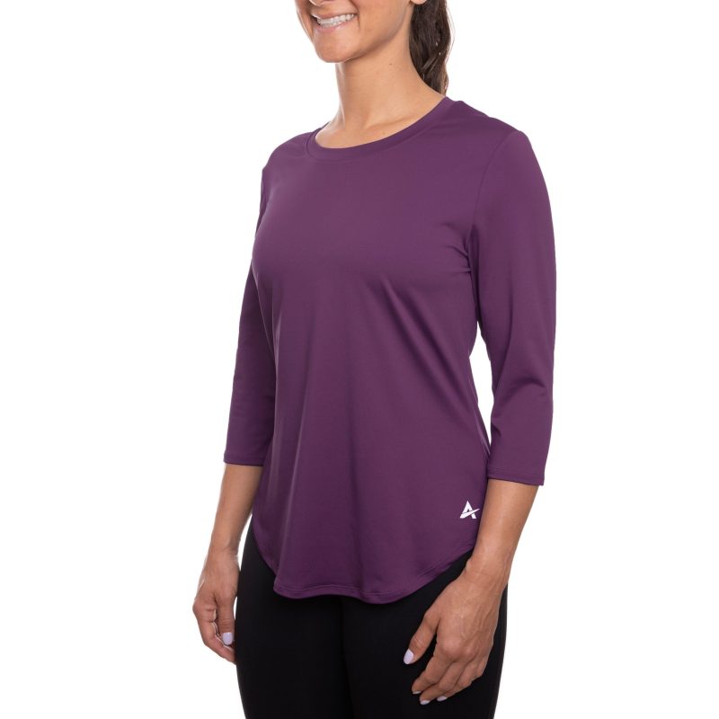 Women's Cooling 3/4 Sleeve T-Shirt - Image 15