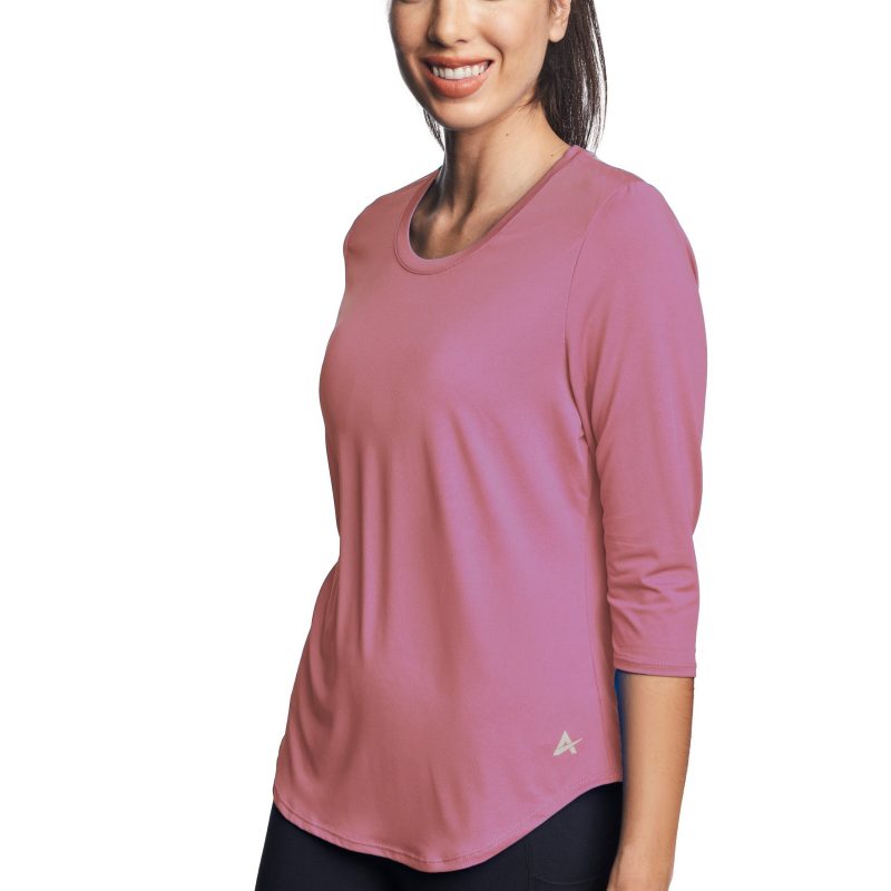 Women's Cooling 3/4 Sleeve T-Shirt - Image 46