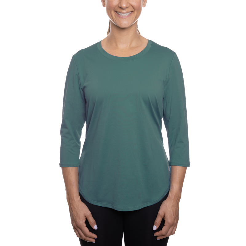 Women's Cooling 3/4 Sleeve T-Shirt - Image 16