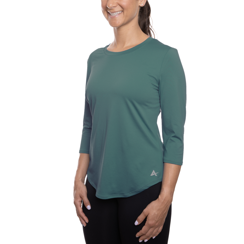 Women's Cooling 3/4 Sleeve T-Shirt - Image 17