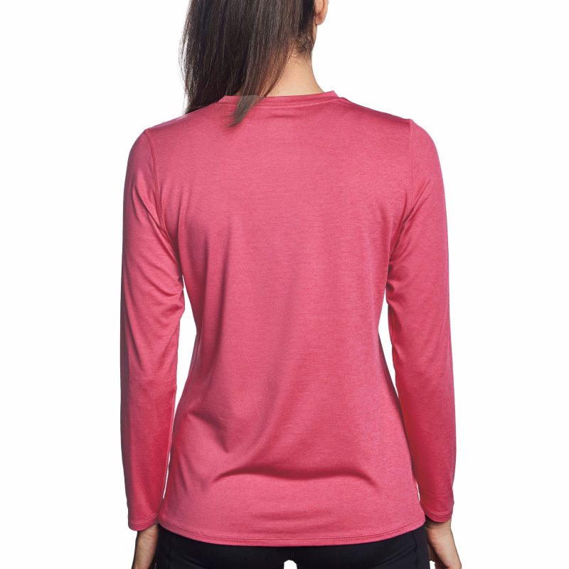 Women's Cooling V-Neck Long Sleeve T-Shirt - Image 10