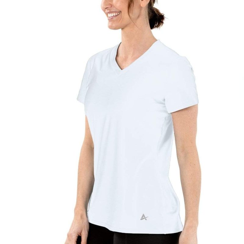 Women's Cooling V-Neck Short Sleeve T-Shirt - Image 31