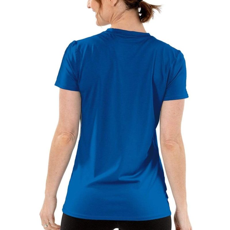 Women's Cooling V-Neck Short Sleeve T-Shirt - Image 27