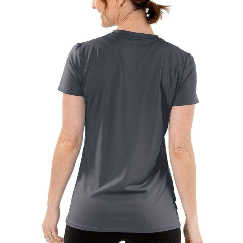 Women's Cooling V-Neck Short Sleeve T-Shirt - Image 36
