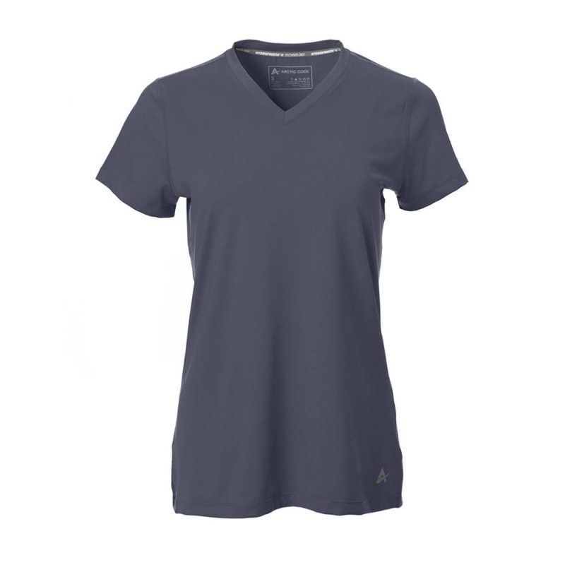 Women's Cooling V-Neck Short Sleeve T-Shirt - Image 38
