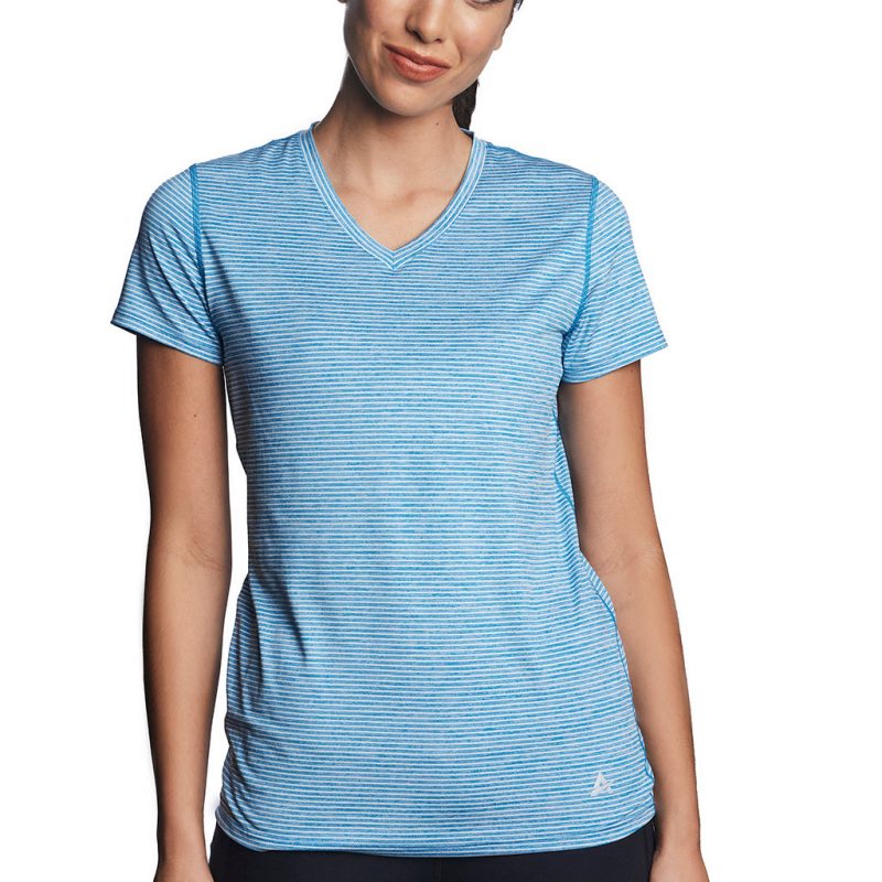 Women's Cooling V-Neck Short Sleeve T-Shirt - Image 50