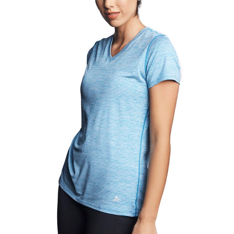 Women's Cooling V-Neck Short Sleeve T-Shirt - Image 52