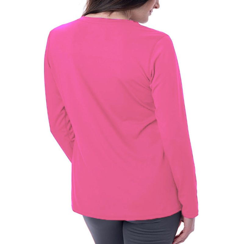 Women's Cooling V-Neck Long Sleeve T-Shirt - Image 25
