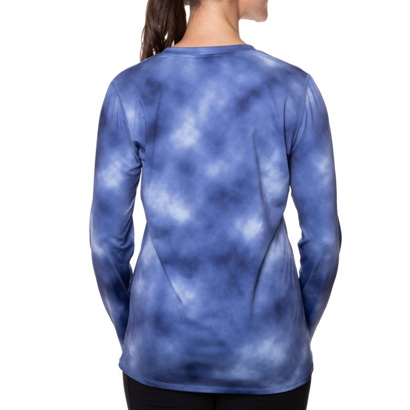 Women's Cooling V-Neck Long Sleeve T-Shirt - Image 41