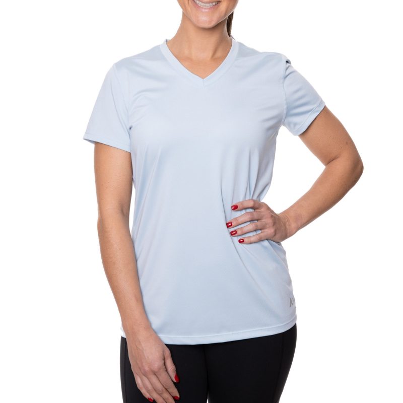 Women's Cooling V-Neck Short Sleeve T-Shirt - Image 75
