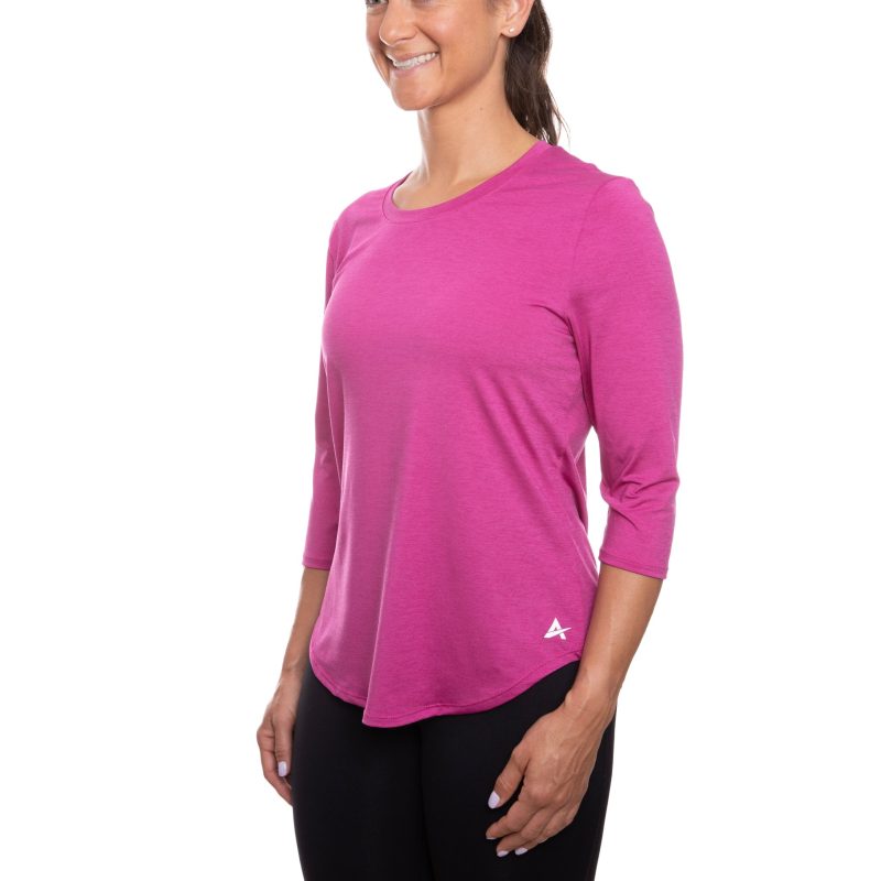 Women's Cooling 3/4 Sleeve T-Shirt - Image 24