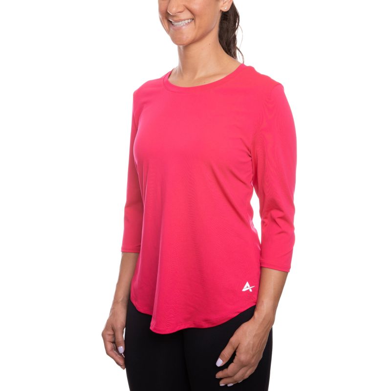 Women's Cooling 3/4 Sleeve T-Shirt - Image 28