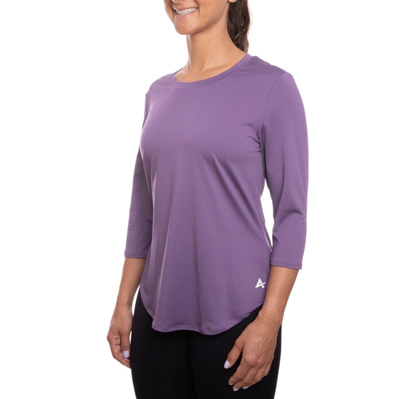 Women's Cooling 3/4 Sleeve T-Shirt - Image 58